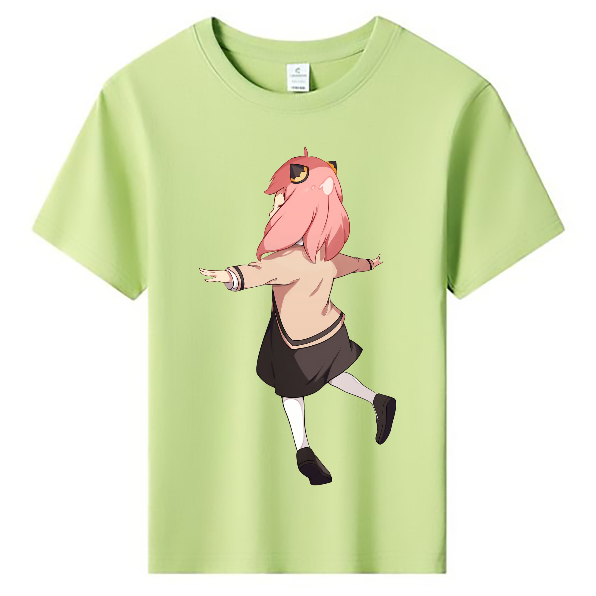 （画像用） SPY×FAMILY间谍家家酒 綿100％キッズTシャツ（フロントプリント）